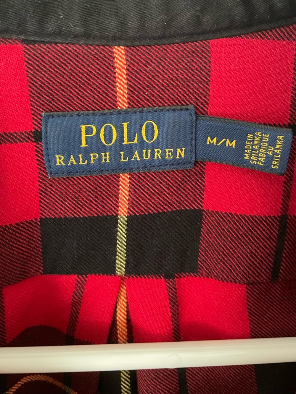 Polo Ralph Lauren  Men's Long Sleeve Plaid Button Down Shirt Size M - Picture 2 of 5